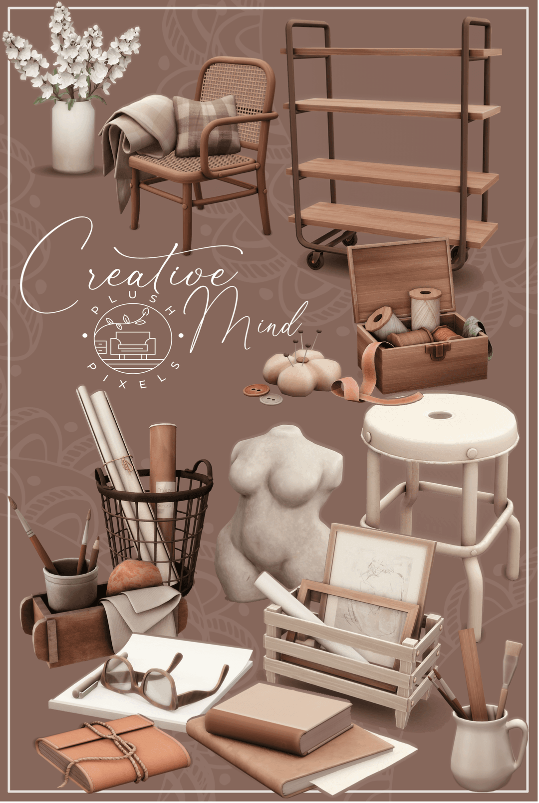 Набор предметов Creative mind